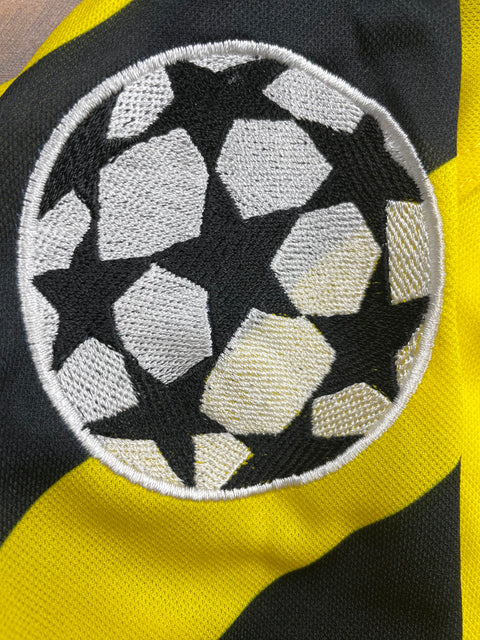 Match Shirt • Club • Juventus • 1996 • Kappa • Keeper • #1 • Angelo Peruzzi • Champions League • Match Worn