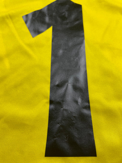 Match Shirt • Club • Juventus • 1996 • Kappa • Keeper • #1 • Angelo Peruzzi • Champions League • Match Worn