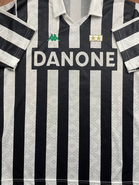Match Shirt • Club • Juventus • 1992 • Kappa • Home • #7 • Antonio Conte • Match Worn