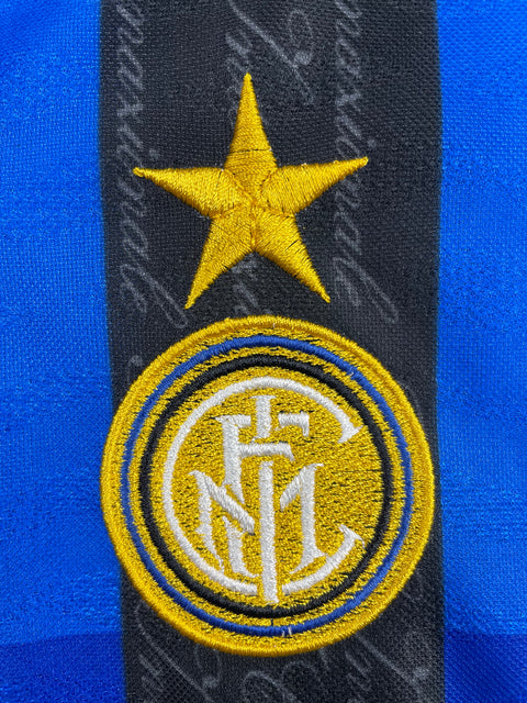 Store Shirt • Inter Milan • 1997 • Umbro • Home • Ronaldo • Size XL