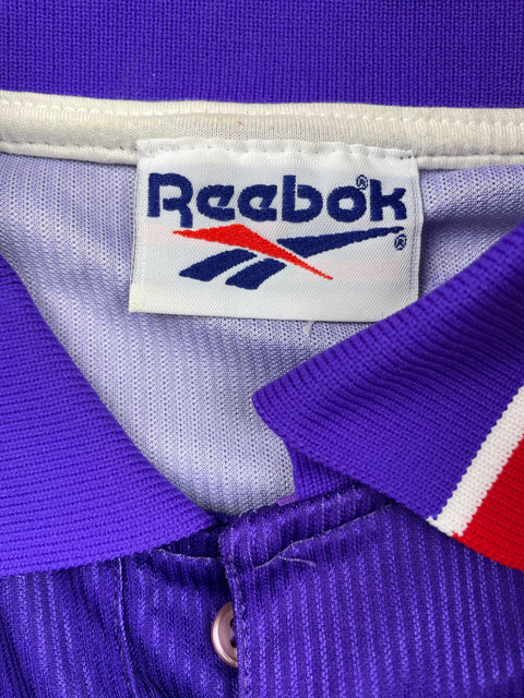 Match Shirt • Club • Fiorentina • 1996 • Reebok • Home • #11 • Luis Oliveira • Match Prepared