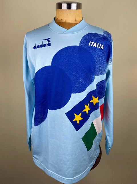 Player Issue Training • Italia • 1992 • Diadora U21 Training Top - Calcio 90