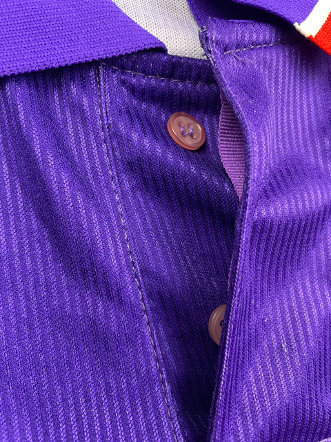 Match Shirt • Club • Fiorentina • 1996 • Reebok • Home • #11 • Luis Oliveira • Match Prepared