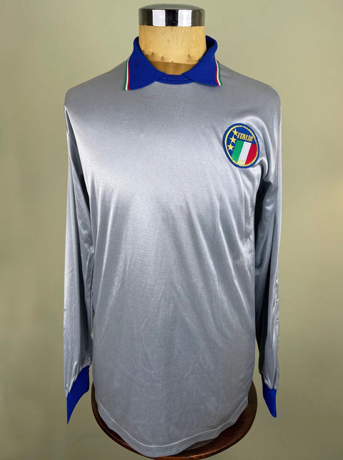 Match Shirt • National • Italia • 1988 • Diadora • Keeper • 1 • Walter Zenga • Match Worn - Calcio 90