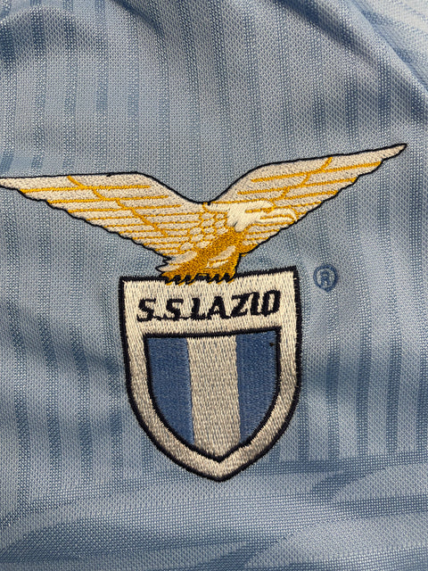 Store Shirt • Lazio • 1997 • Umbro • Home • Roberto Mancini • Size XL