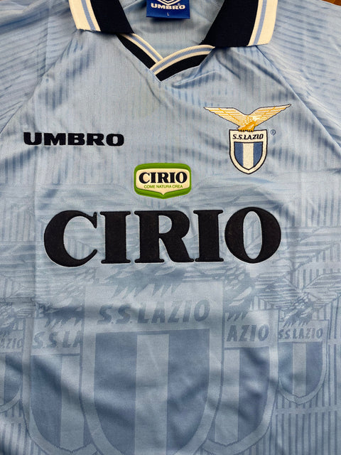 Store Shirt • Lazio • 1997 • Umbro • Home • Roberto Mancini • Size XL
