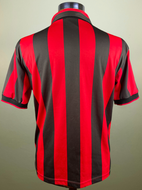 Match Shirt • Club • AC Milan • 1991 • Adidas • Home • Celebratory 12th Scudetto Player Issue Shirt