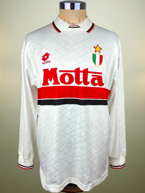 Match Shirt • Club • AC Milan • 1993 • Lotto • Away • 3 • Paolo Maldini • Match Worn - Calcio 90