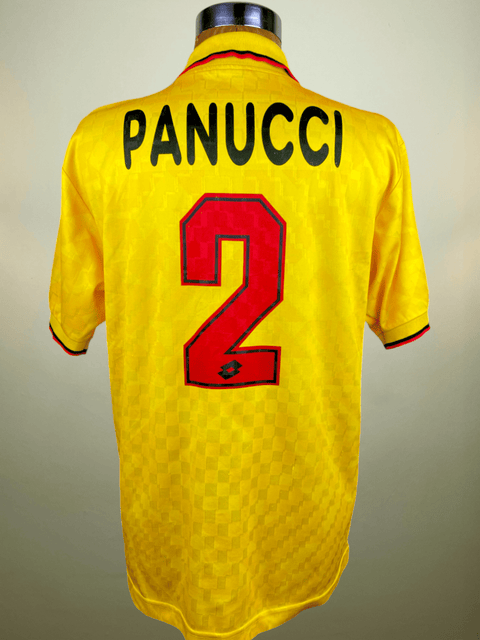 Match Shirt • Club • AC Milan • 1995 • Lotto • Third • 2 • Christian Panucci • Match Worn - Calcio 90