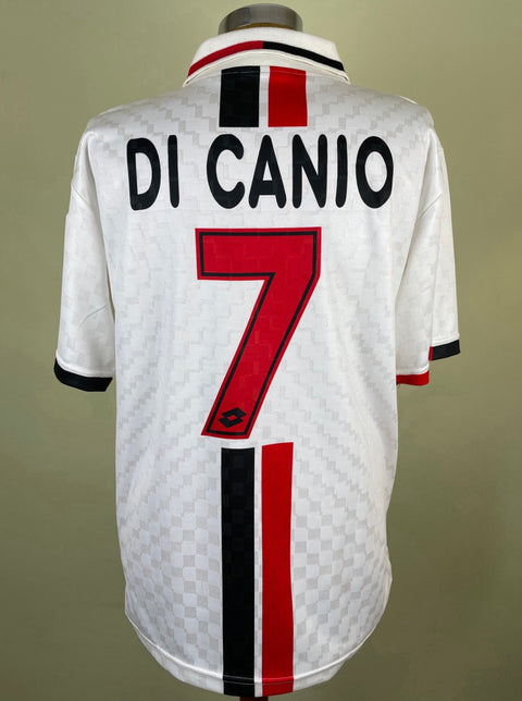 Match Shirt • Club • AC Milan • 1995 • Lotto • Away • 7 • Paolo di Canio • Match Worn - Calcio 90