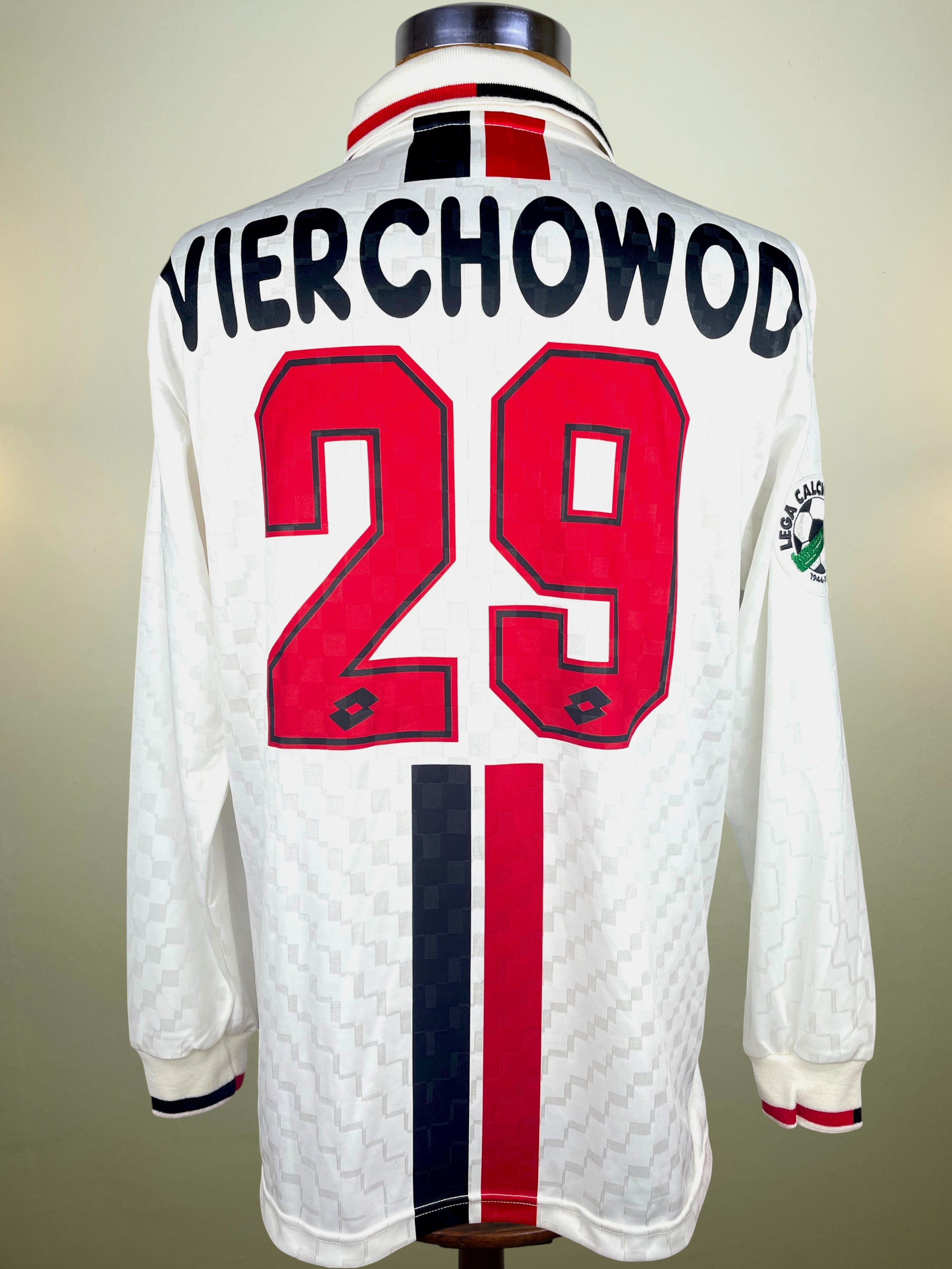 AC Milan 1996/97 Away – Match-Worn Shirt – Pietro Vierchowod