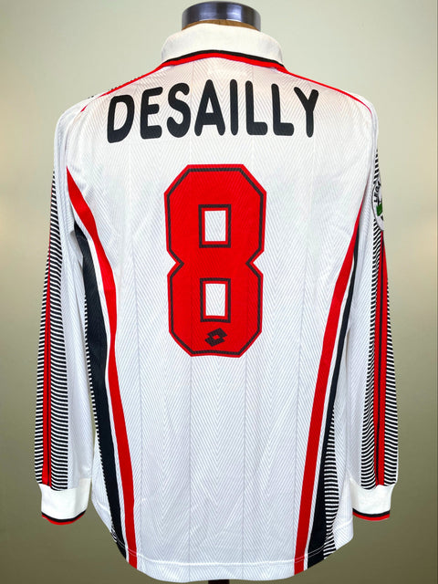 Match Shirt • Club • AC Milan • 1997 • Lotto • Away • #8 • Marcel Desailly • Match Worn
