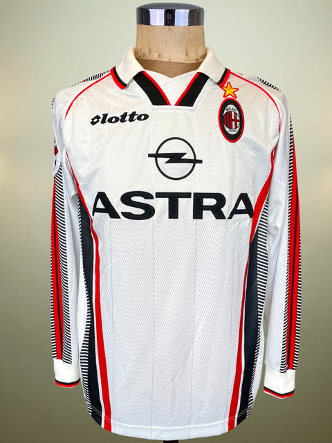 Match Shirt • Club • AC Milan • 1997 • Lotto • Away • #8 • Marcel Desailly • Match Worn