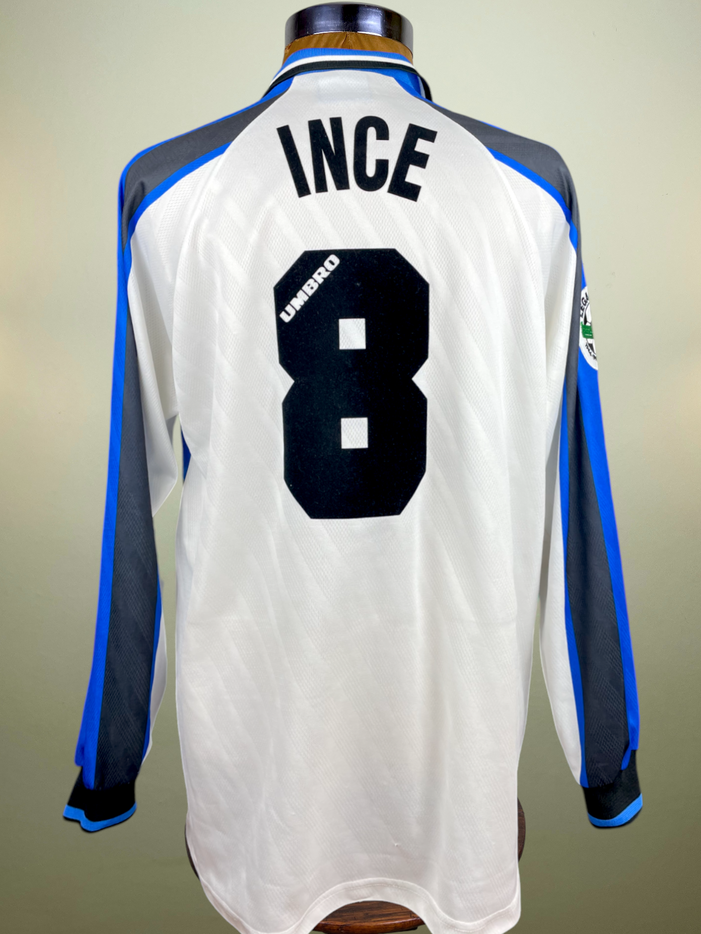 Inter Milan 1996/97 Away – Match-Worn Shirt – Paul Ince | Calcio90