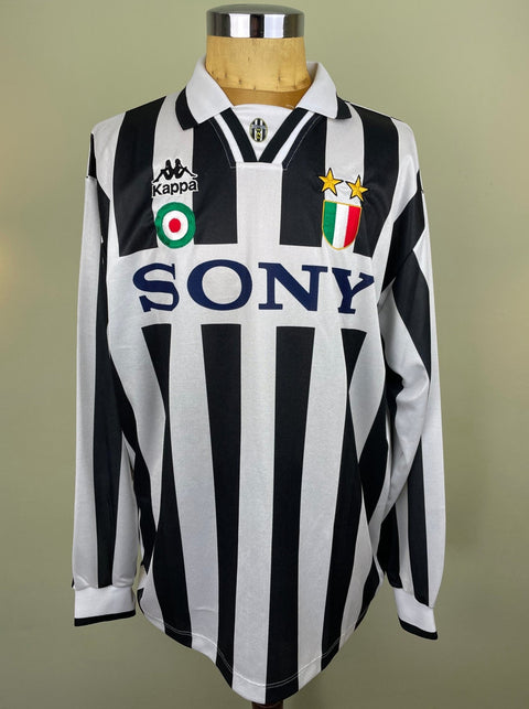 Match Shirt • Club • Juventus • 1995 • Kappa • Home • 9 • Gianluca Vialli • Match Worn - Calcio 90