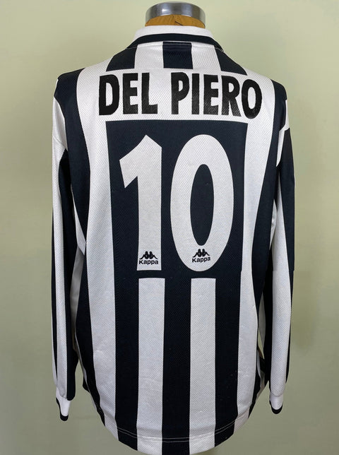Match Shirt • Club • Juventus • 1996 • Kappa • Home • 10 • Alessandro del Piero • Match Worn - Calcio 90