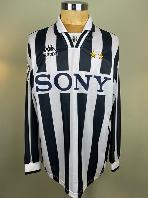 Match Shirt • Club • Juventus • 1996 • Kappa • Home • 20 • Alessio Tacchinardi • Match Worn - Calcio 90