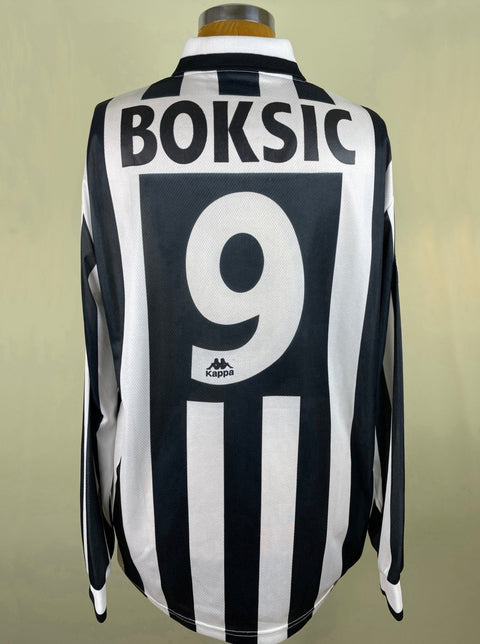 Match Shirt • Club • Juventus • 1996 • Kappa • Home • 9 • Alen Bokšić • Match Worn - Calcio 90