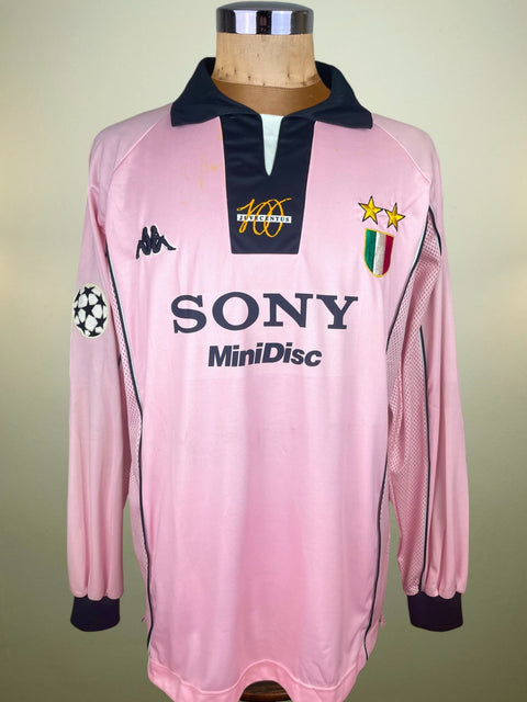 Match Shirt • Club • Juventus • 1997 • Kappa • Centenary Kit • 21 • Zinedine Zidane • Champions League • Match Prepared - Calcio 90