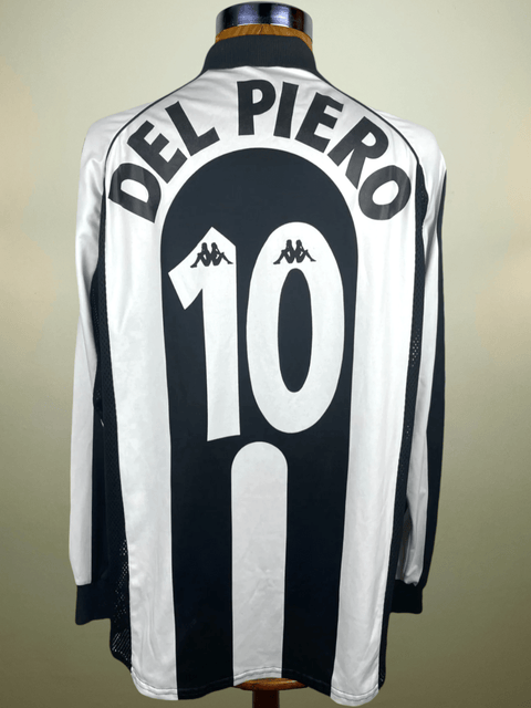 Match Shirt • Club • Juventus • 1997 • Kappa • Home • 10 • Alessandro del Piero • Match Worn - Calcio 90