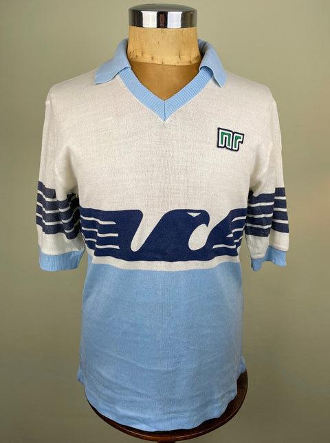 Match Shirt • Club • Lazio • 1982 • Ennerre • Home • 2 • Gabriele Podavini • Match Prepared - Calcio 90