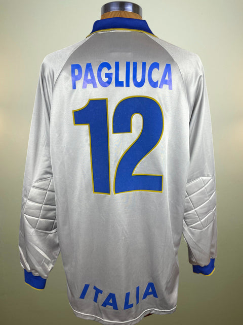 Match Shirt • National • Italia • 1997 • Nike • Keeper • #12 • Gianluca Pagliuca • Le Tournoi • Match Worn