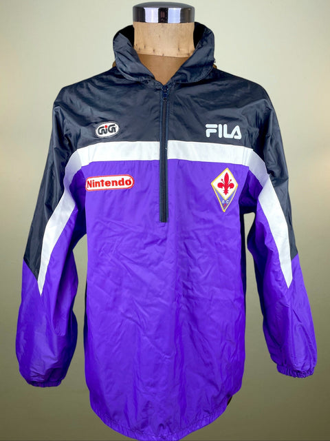 Player Issue Training • Fiorentina • 1997 • Fila • Waterproof Jacket • Size L - Calcio 90