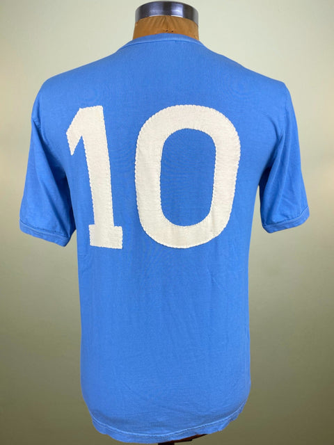 Player Issue Training • Napoli • 1986 • Diego Maradona • Ennerre Training Top - Calcio 90
