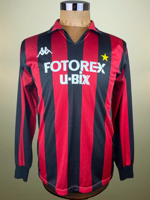 Store Shirt • AC Milan • 1986 • Kappa • Home • Size M - Calcio 90