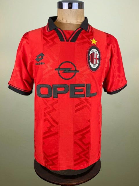 Store Shirt • AC Milan • 1996 • Lotto • Fourth • Size M - Calcio 90