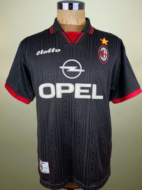 Store Shirt • AC Milan • 1997 • Lotto • Third • Ibou Ba • Size L - Calcio 90
