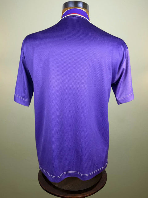 Store Shirt • Fiorentina • 1995 • Reebok • Home • Size M - Calcio 90