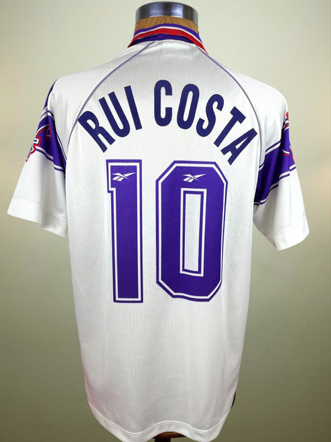 Store Shirt • Fiorentina • 1996 • Reebok • Away • Rui Costa • Size L - Calcio 90