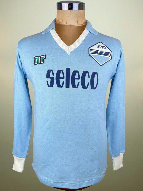 Store Shirt • Lazio • 1983 • Ennerre • Home • Size M - Calcio 90