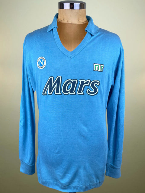 Store Shirt • Napoli • 1988 • Ennerre • Home • Size XL - Calcio 90