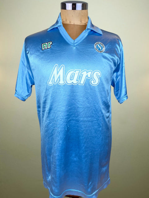 Store Shirt • Napoli • 1989 • Ennerre • Home • 4 • Size L - Calcio 90