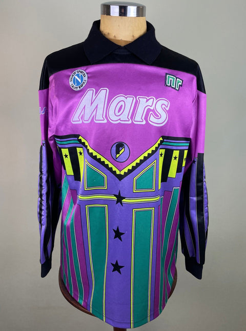 Store Shirt • Napoli • 1989 • Giuliano Giuliani • Size M - Calcio 90