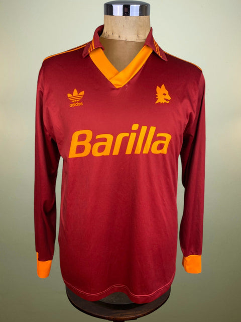 Store Shirt • Roma • 1993 • Adidas • Size L - Calcio 90