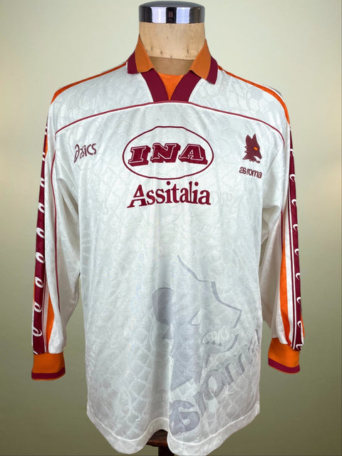 Store Shirt • Roma • 1995 • Asics • Away • Size M • 6 • Player Issue - Calcio 90