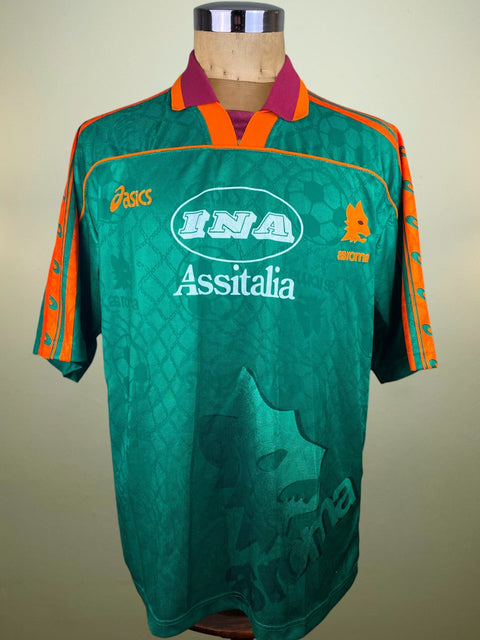 Store Shirt • Roma • 1995 • Asics • Third • Size XL - Calcio 90