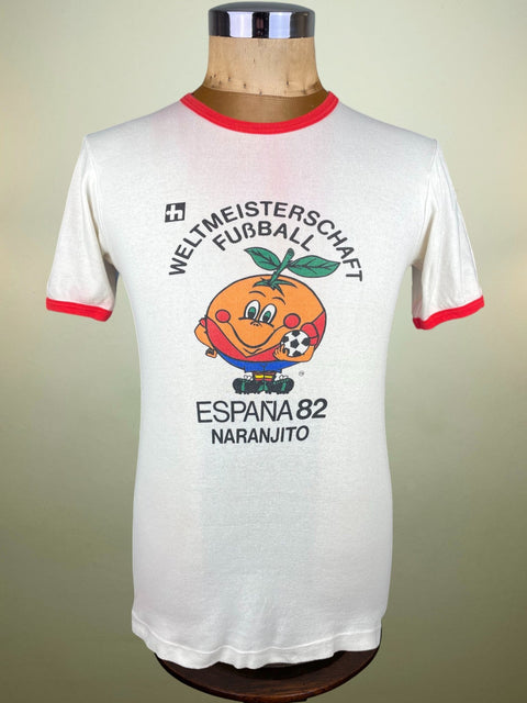 T-Shirt • 1982 • World Cup 82 • Germany • Official T-Shirt - Calcio 90