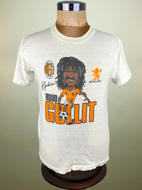 T-Shirt • 1989 • Serie A • AC Milan • Bootleg Ruud Gullit T-Shirt - Calcio 90