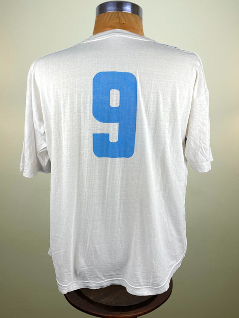 T-Shirt • 1991 • Ligue Un • Marseille • Bootleg "9" Jean-Pierre Papin T-Shirt