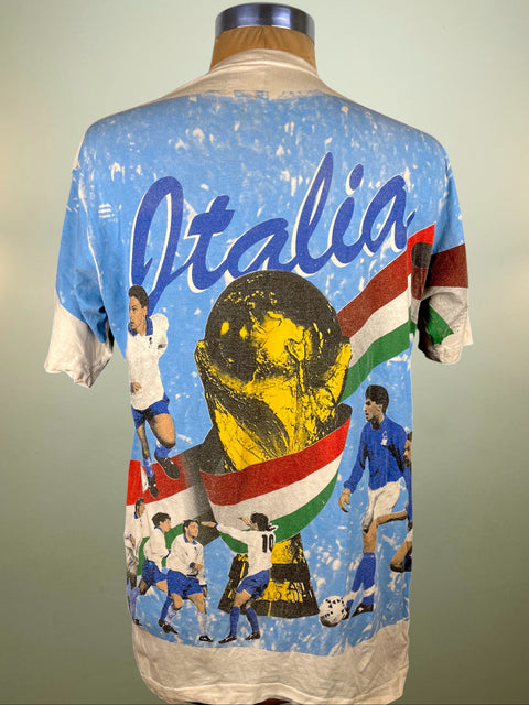 T-Shirt • 1994 • World Cup 94 • Italia • Bootleg T-Shirt • Size M