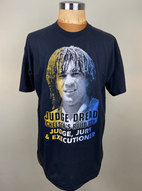 T-Shirt • 1995 • Premier League • Chelsea • Black Bootleg Ruud Gullit T-Shirt - Calcio 90