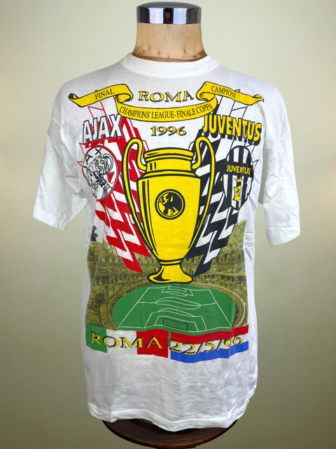 T-Shirt • 1996 • Champions League • Juventus vs Ajax • Champions League Final Bootleg T-Shirt
