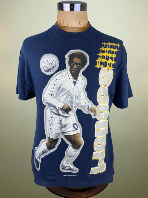 T-Shirt • 1997 • La Liga • Real Madrid • Clarence Seedorf Bootleg T-Shirt