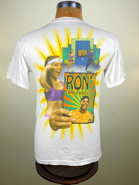 T-Shirt • 2016 • Nike • Ronaldinho Sambarobics Official T-Shirt • Size S - Calcio 90