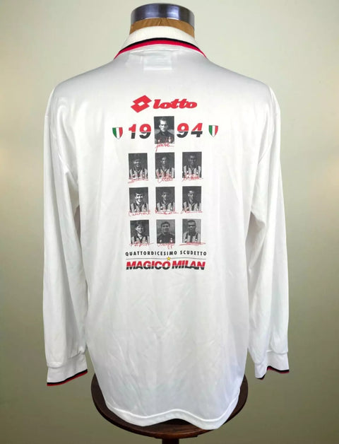 Store Shirt • AC Milan • 1993 • Lotto • Special Scudetto Champions Edition • Size XL