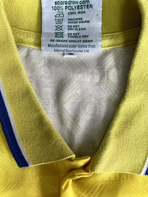 Store Shirt • Leeds • 1993 • Admiral • Size XL